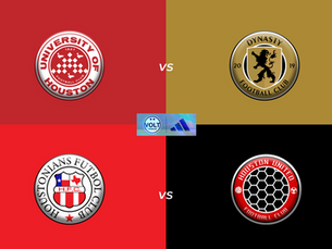 University of Houston and Dynasty FC Draw as Houston United Win Close Match Against Houstonians FC