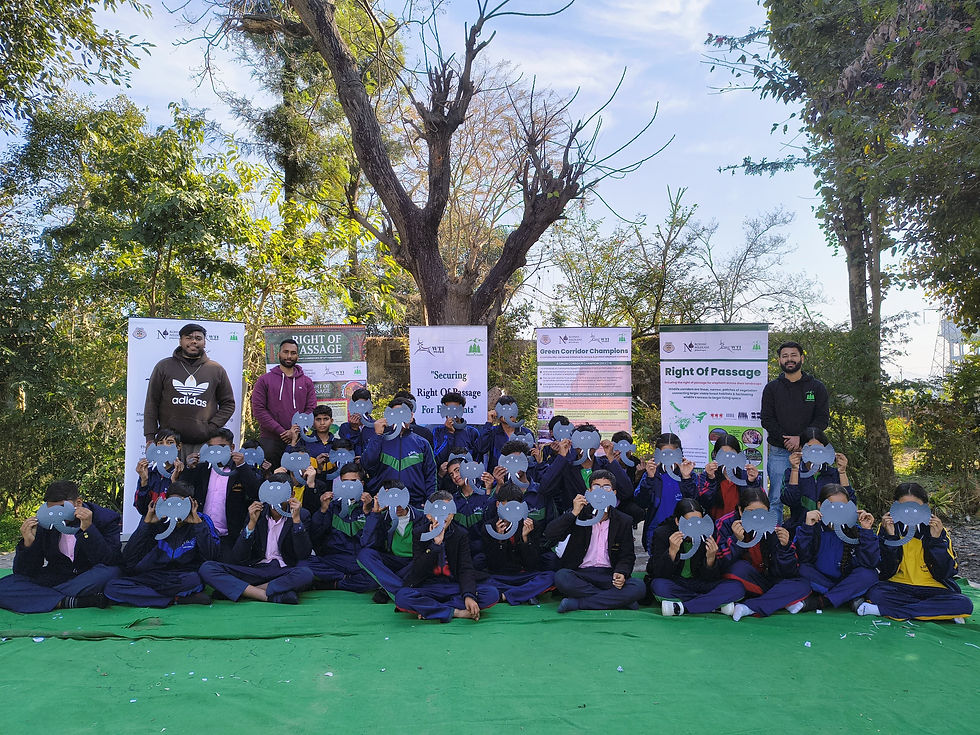 Young Minds for Gentle Giants: Elephant Conservation Awareness at GIC Chidderwala