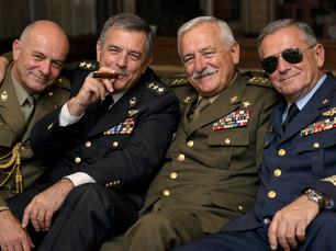 I GENERALI, GLI ALTI UFFICIALI E LA POLITICA...