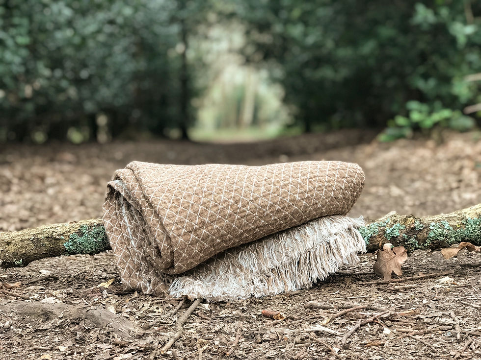 Thumbnail: Brown Linen Blanket