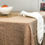 Thumbnail: Nutmeg Linen Tablecloth