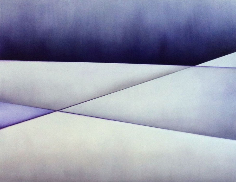 Further North, 130x100cm, oil on canvas