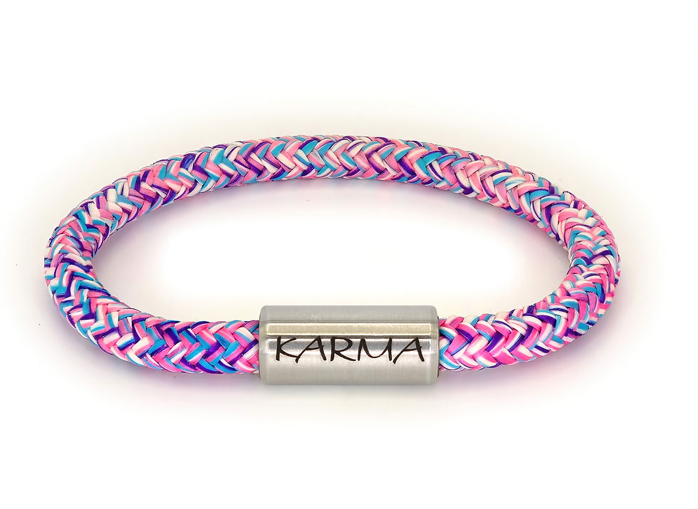 "Forrest" rosa meliert "Karma"