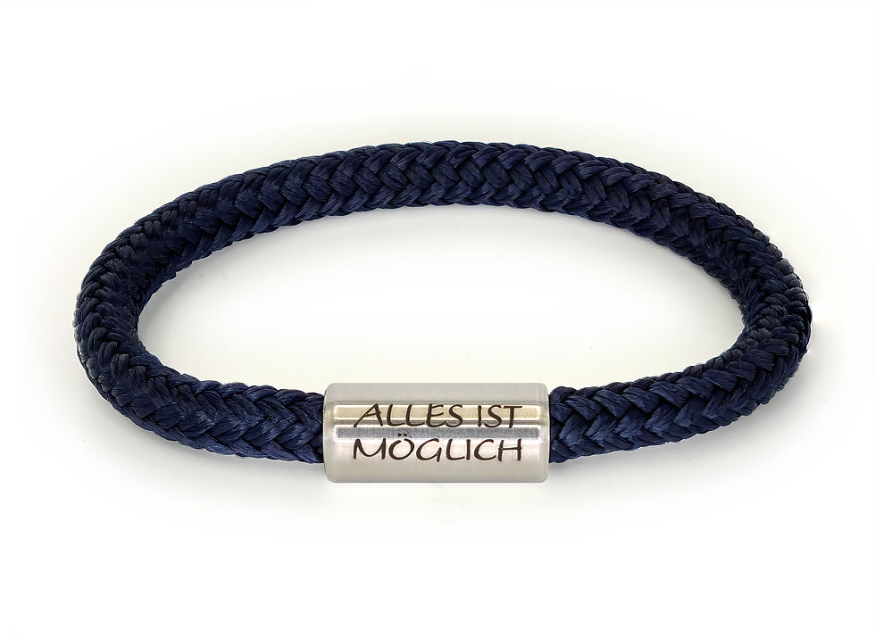 "Nullarbor" dunkelblau "Alles ist möglich"