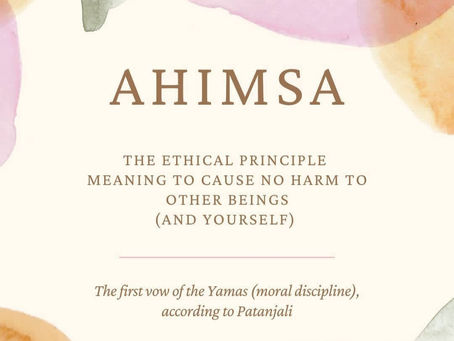 What is Ahimsa?