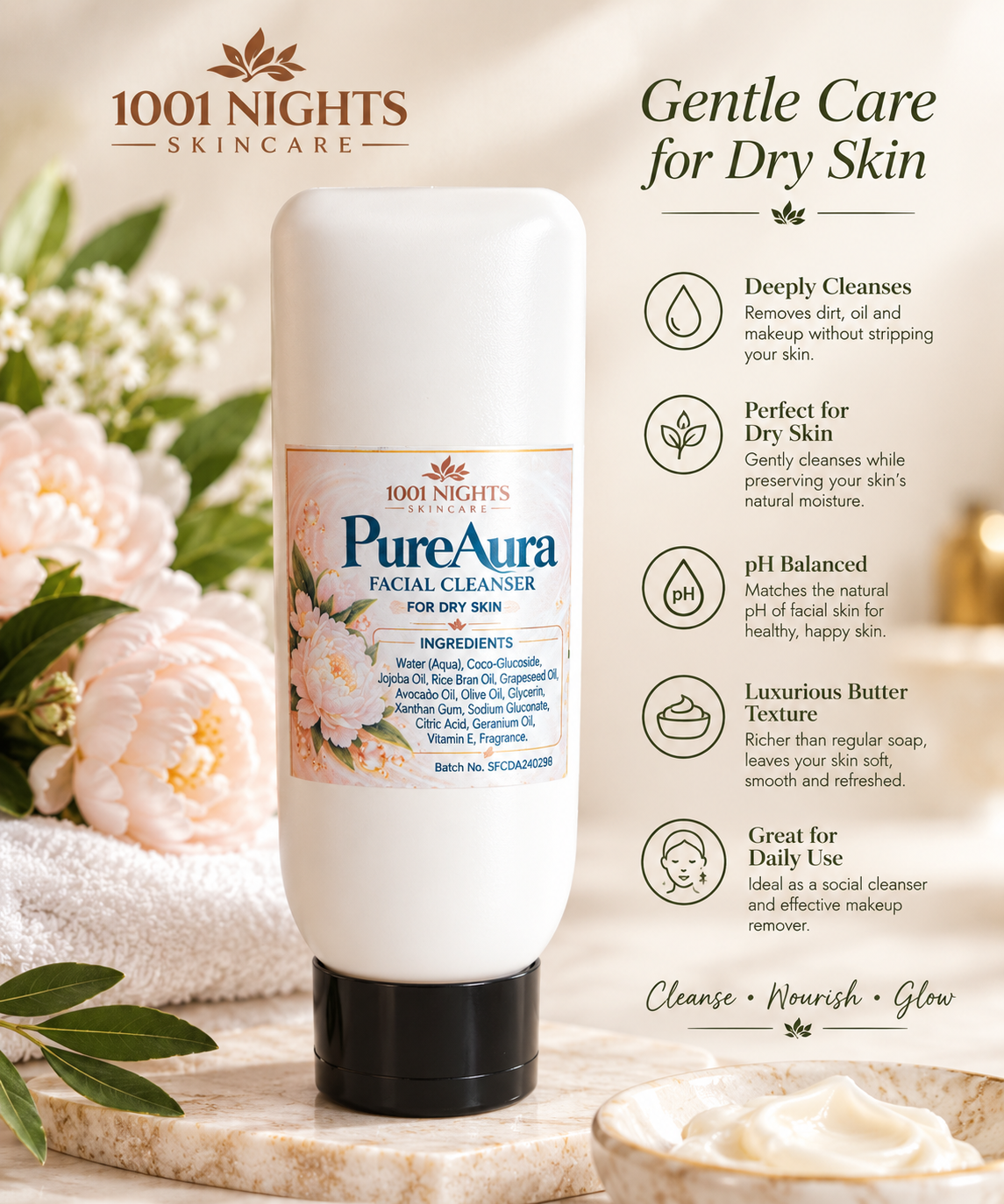 PureAura -Facial cleanser