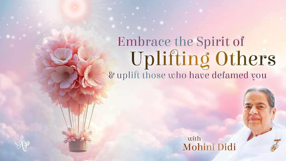 Embrace the spirit of uplifting others & uplift those who have defamed you #6
