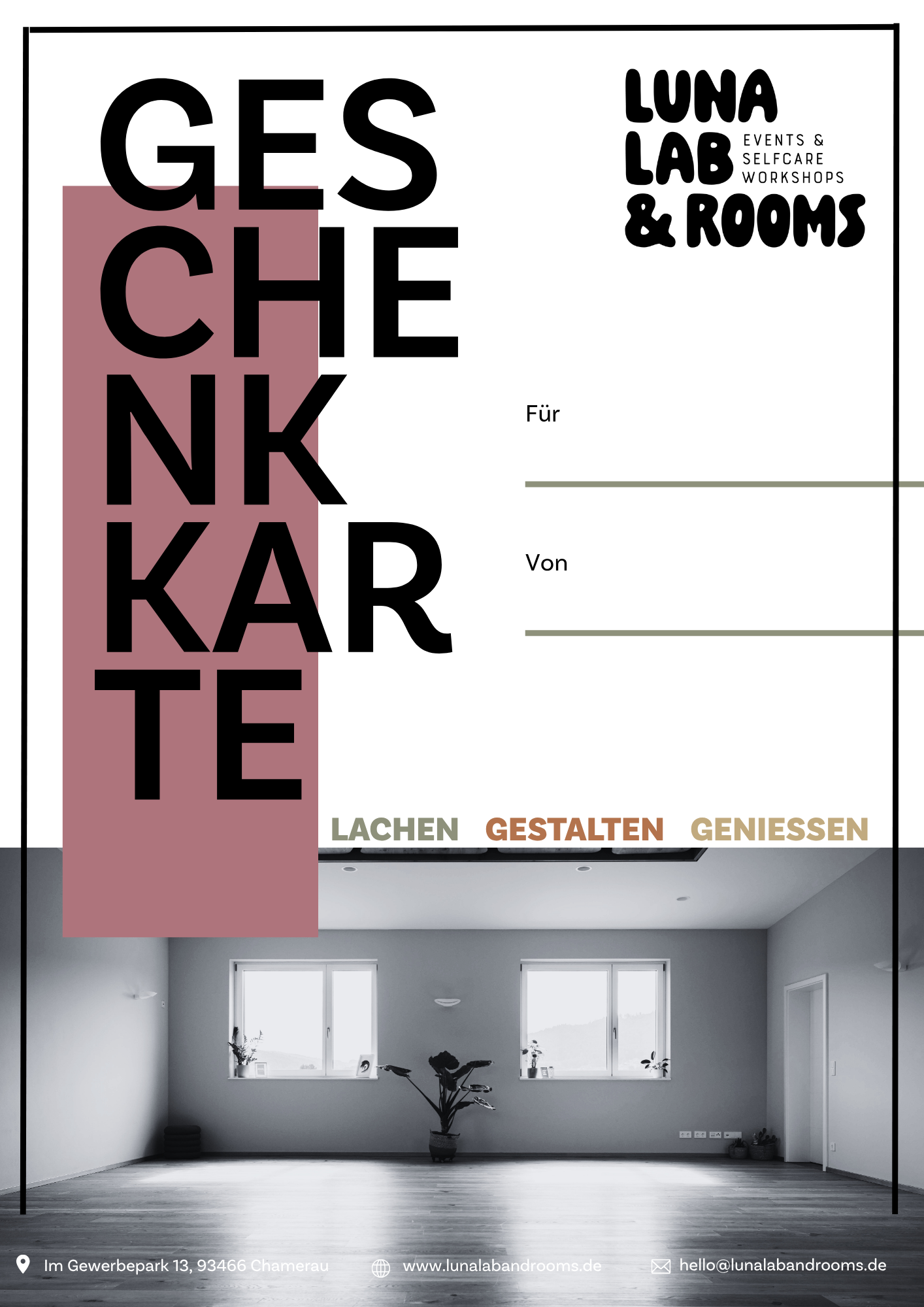 Wertgutschein für Workshops