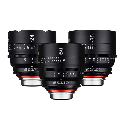 E Mount Xeen Cine Lens Kit Rokinon Xeen Lens Kit