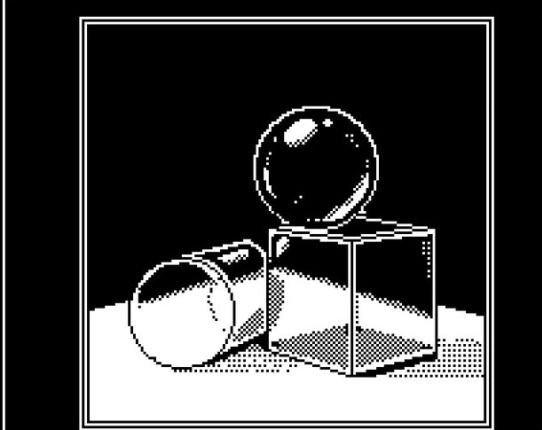 Pixelart de varias figuras geometricas de cristal