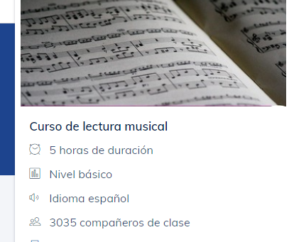 Música – Lectura musical