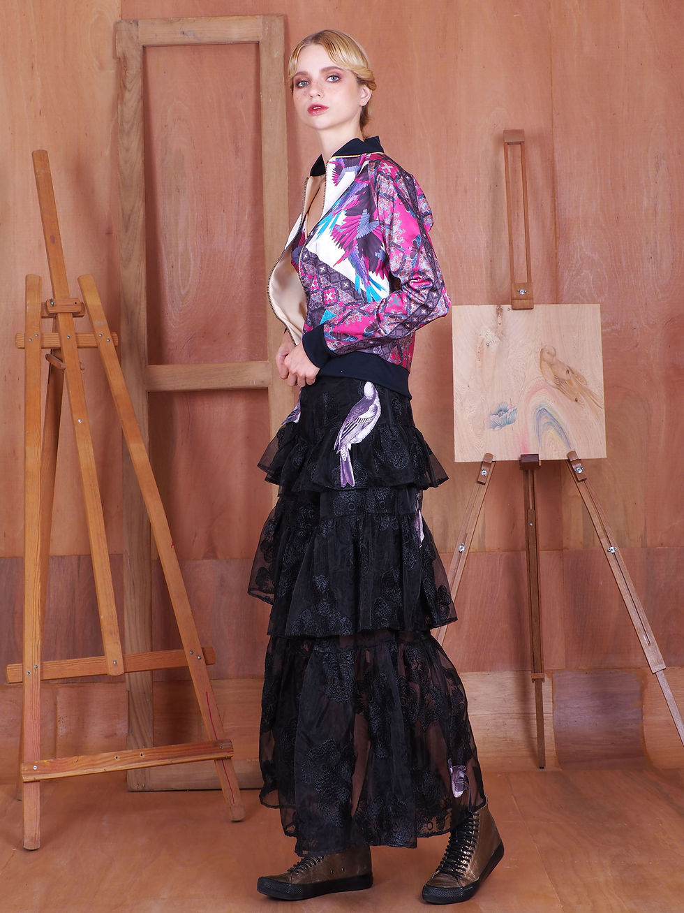 Thumbnail: Pink Wing Navajo Jacket