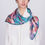 Thumbnail: Green Secret Shala Flower Scarf 90