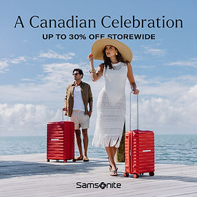 A Canadian Celebration at Samsonite