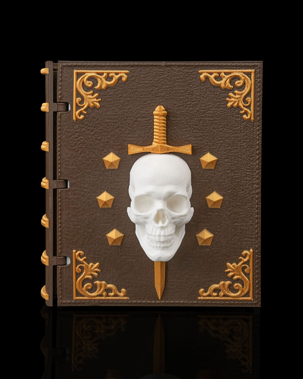 Thumbnail: Tome of the Fallen – Dice Vault & Rolling Tray - Table top Gaming Dice Storage