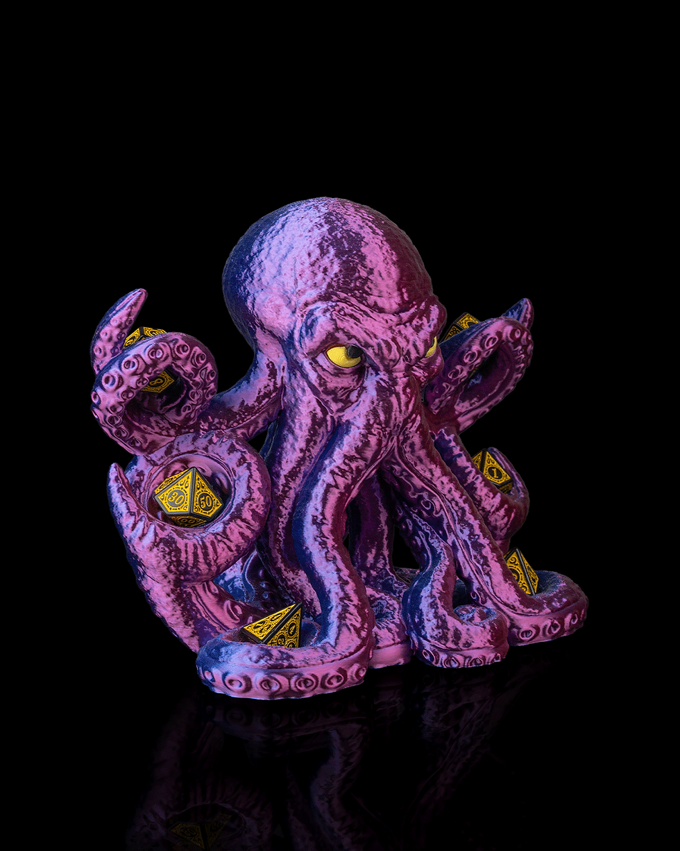 Миниатюра: Kraken’s Grasp Dice Holder – 6-Slot Dice Tentacle Stand