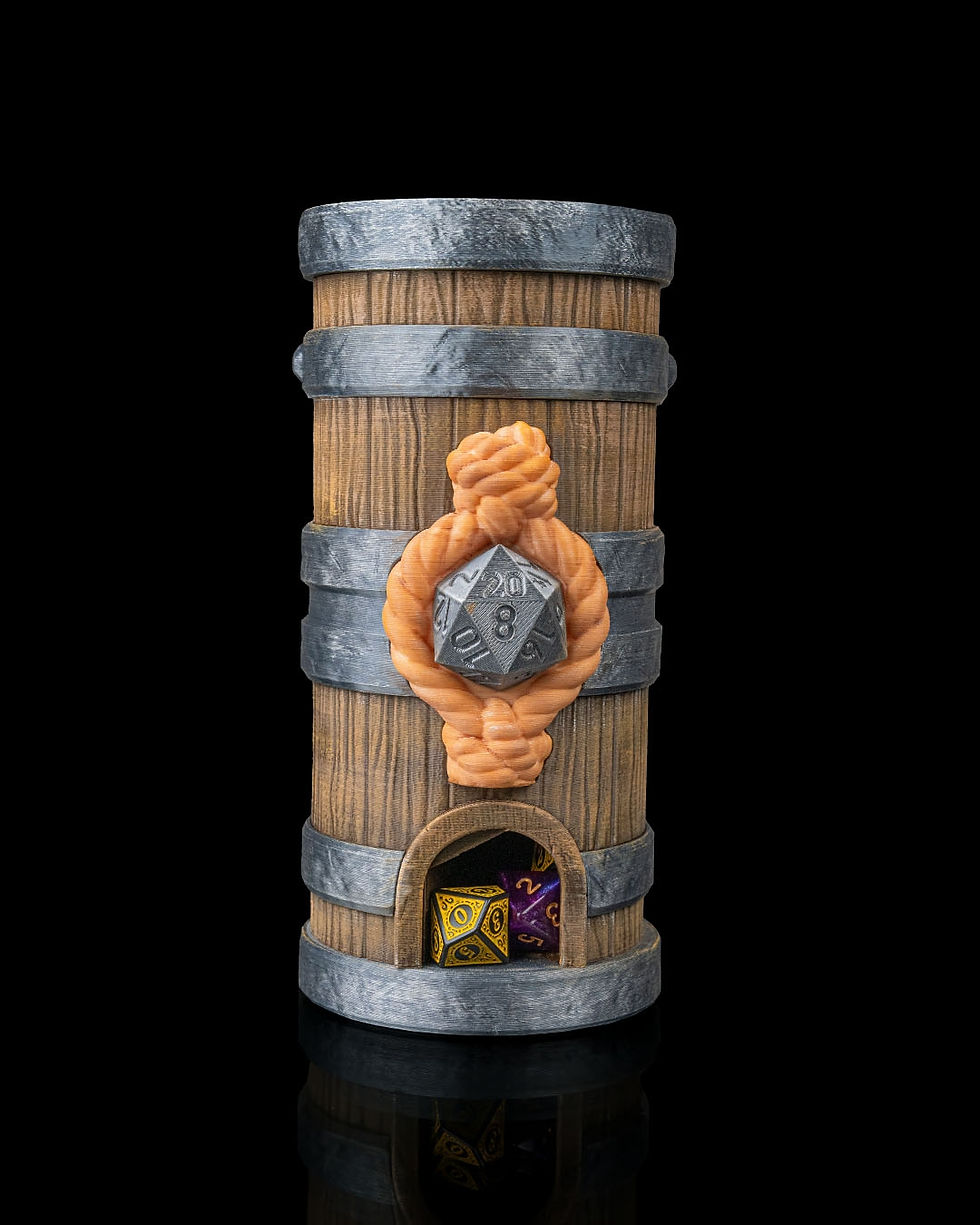 Thumbnail: Dwarven Keg Dice Tower - Dice Rolling Tower for Table Top Gaming
