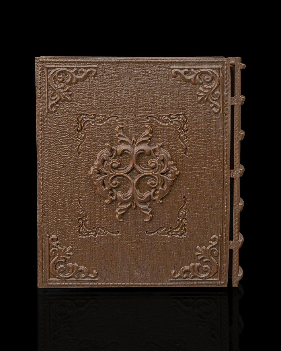 Miniatura: Tome of the Fallen – Dice Vault & Rolling Tray - Table top Gaming Dice Storage