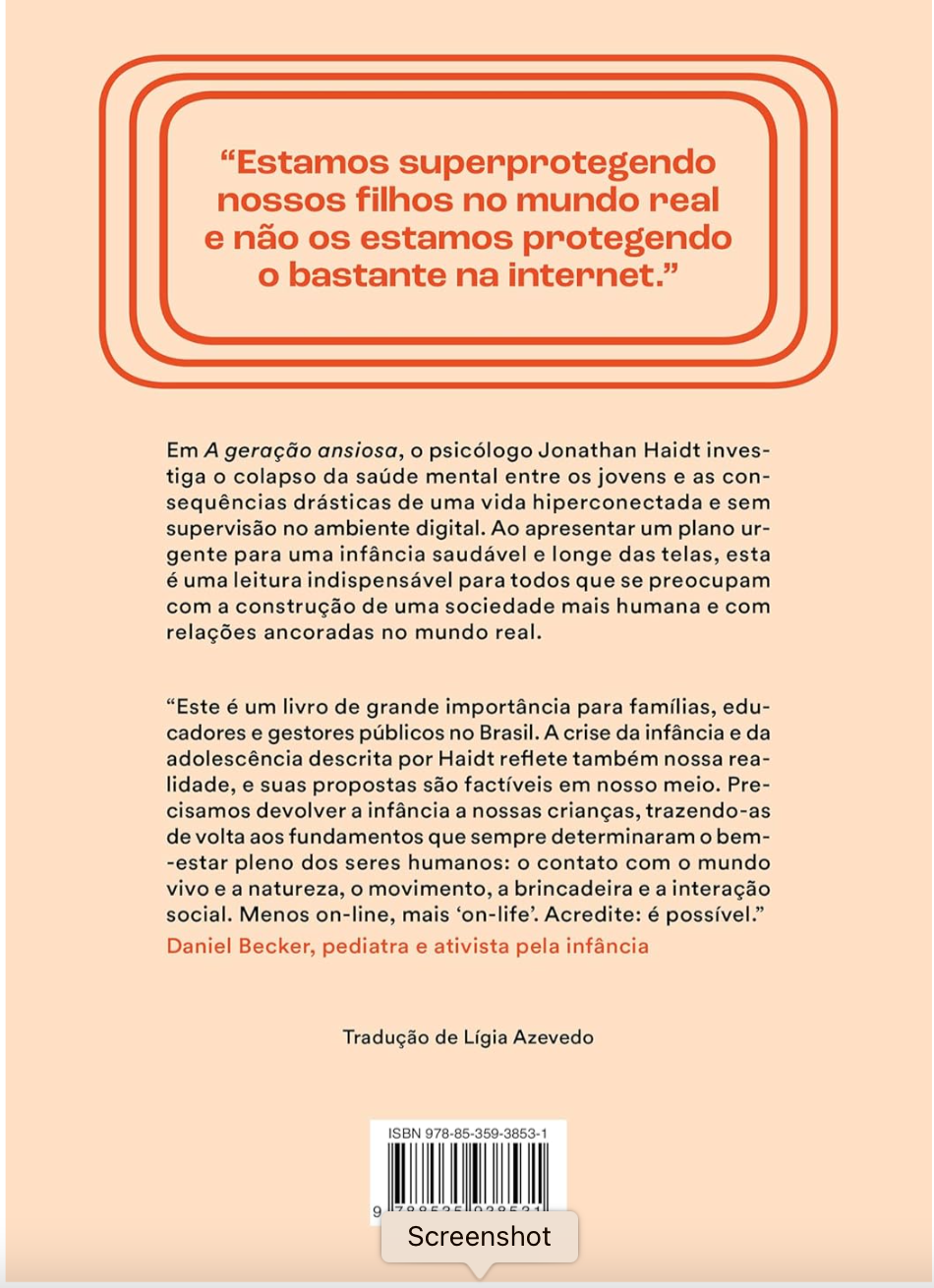 Miniatura: A Geração Ansiosa