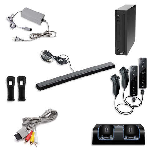 wiiブラック Amazon.com: Nintendo Wii Console RVL-101 (Not Backwards