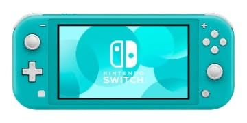 Nintendo Switch Lite Turquoise Premium Bundle