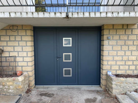 menuiserie duclos porte de  garage 3 ventaux