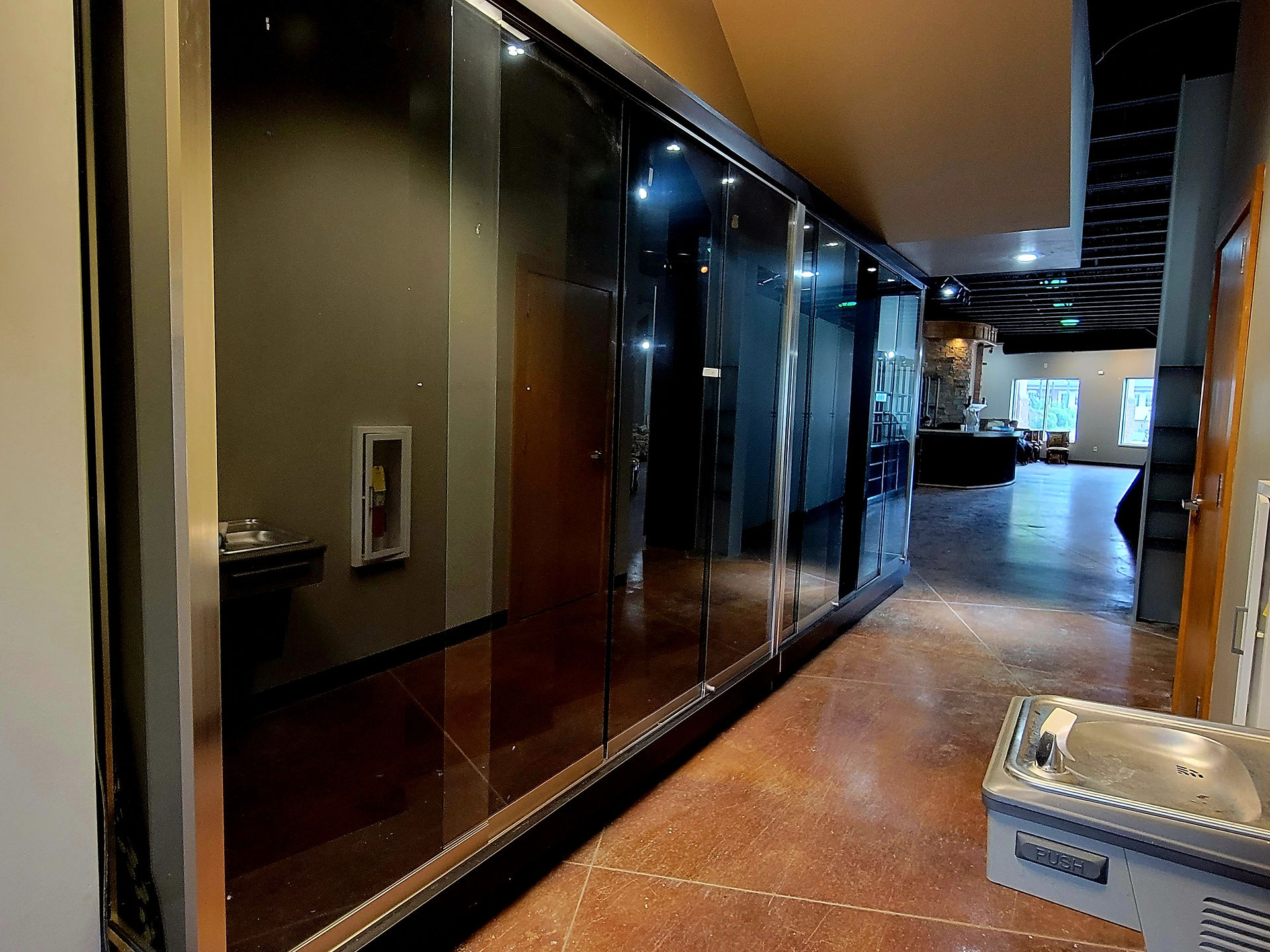 Museum display case