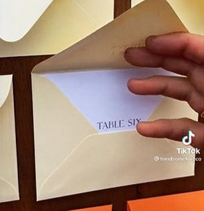 5 Unique Place Card Ideas from TikTok