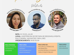 Frutal realiza palestras sobre Patrimônio Documental