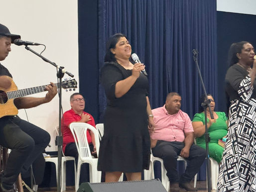 Banda Louvores do Rei realiza show Gospel da Pnab