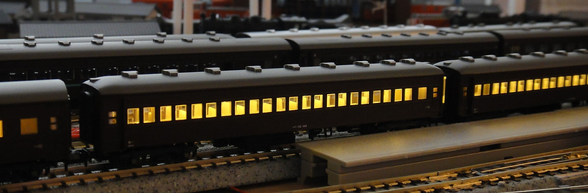 LED室内灯クリア, KATO, スハ32系中央本線普通列車7両セット(10-1320), スハ32(5256), スハフ32(5257), スハ33(5258), マヌ34, スユニ61, マニ60, オハフ33