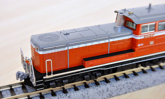 KATO, DD51 842お召機, 7008-5, カプラー交換, 入線, レビュー, 入線準備, DD51, 中期耐寒形, 7008-7