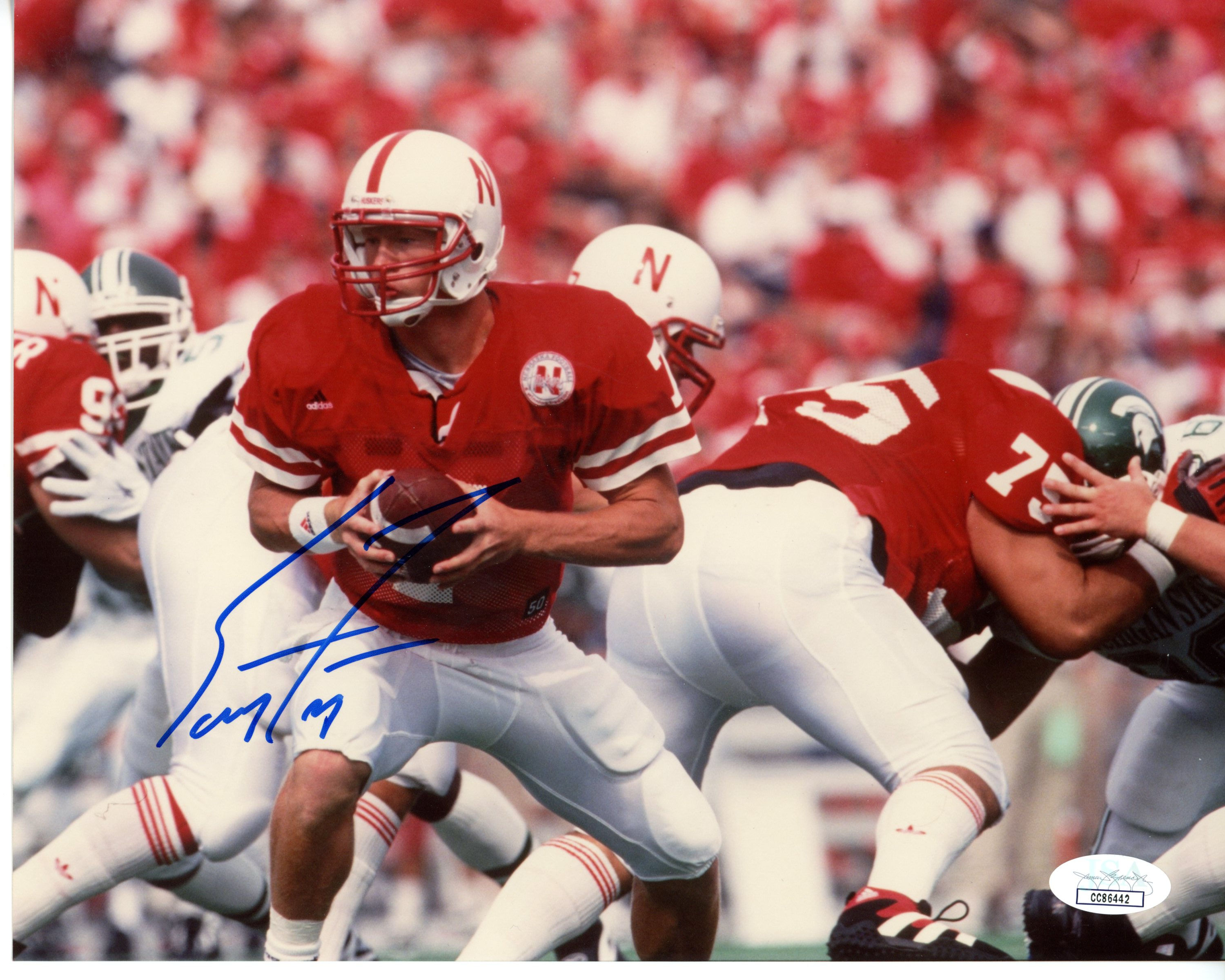 Scott Frost Autographed 8x10 JSA Authenticated