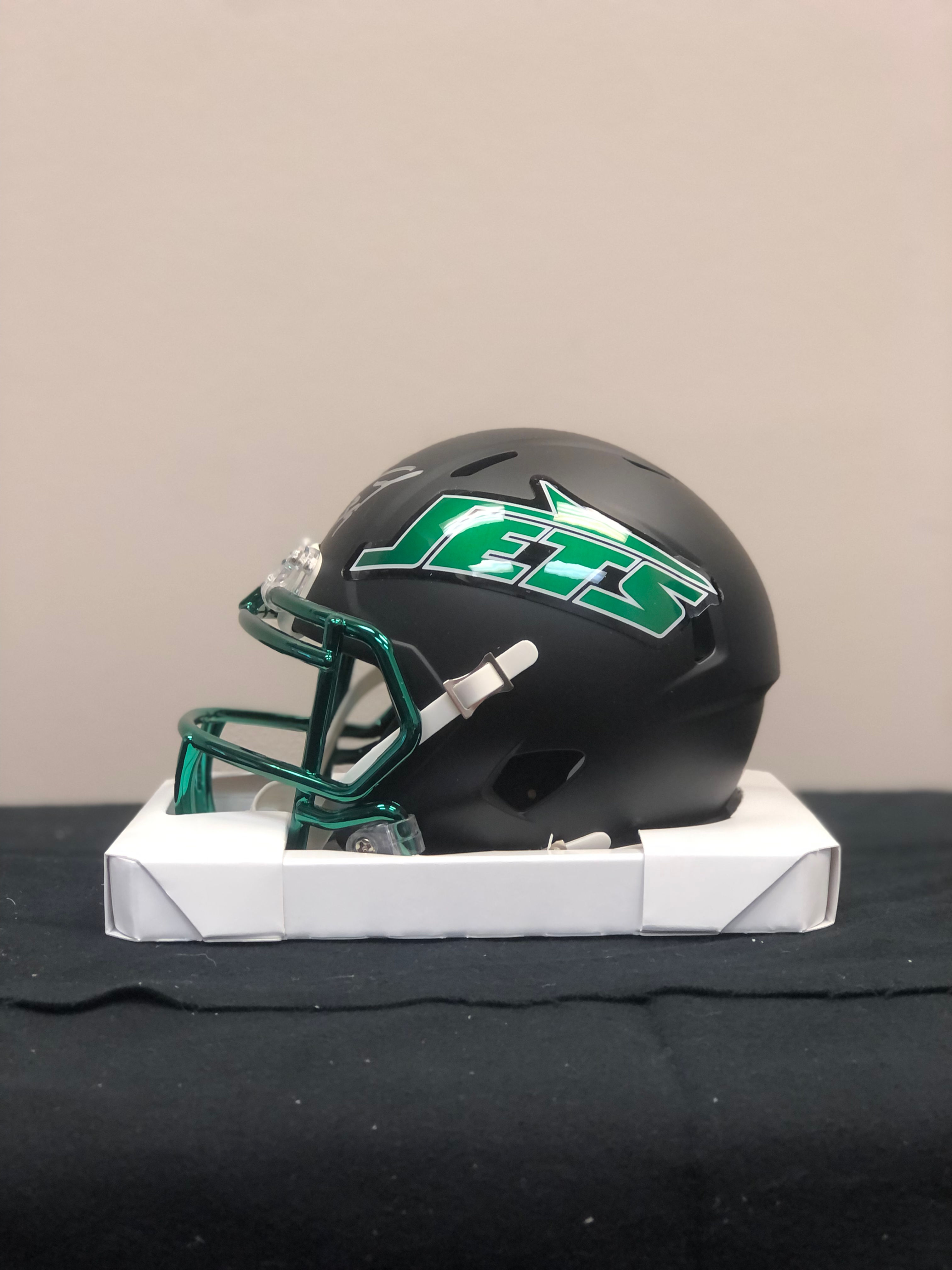 Danny Woodhead Autographed New York Jets Speed Alternate Mini Helmet