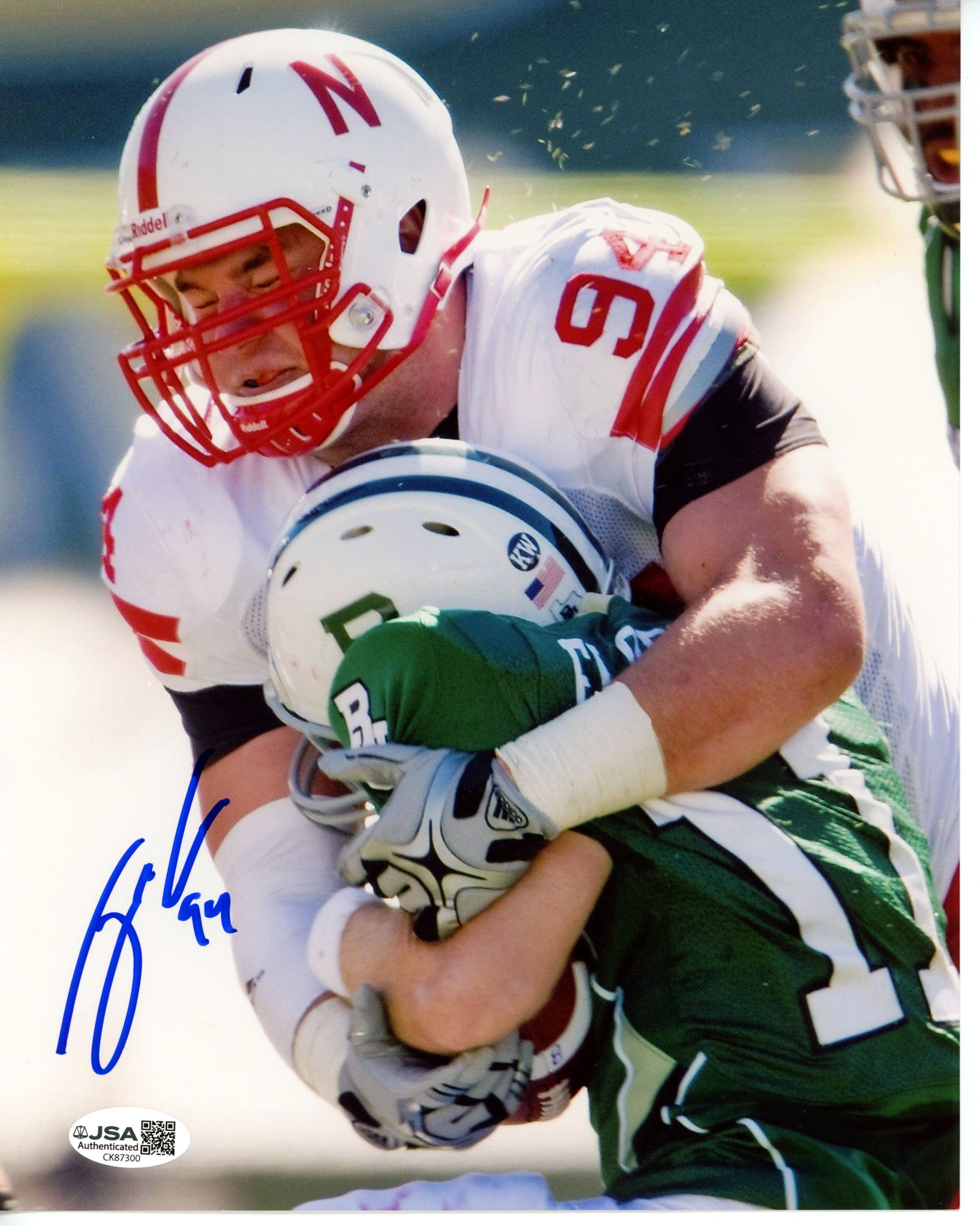 Jared Crick Autographed 8x10 w/JSA Authentication