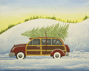 Woody car