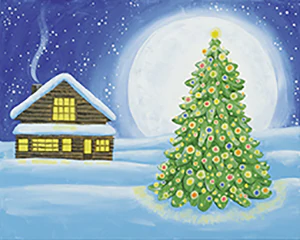 Cozy Christmas Cabin