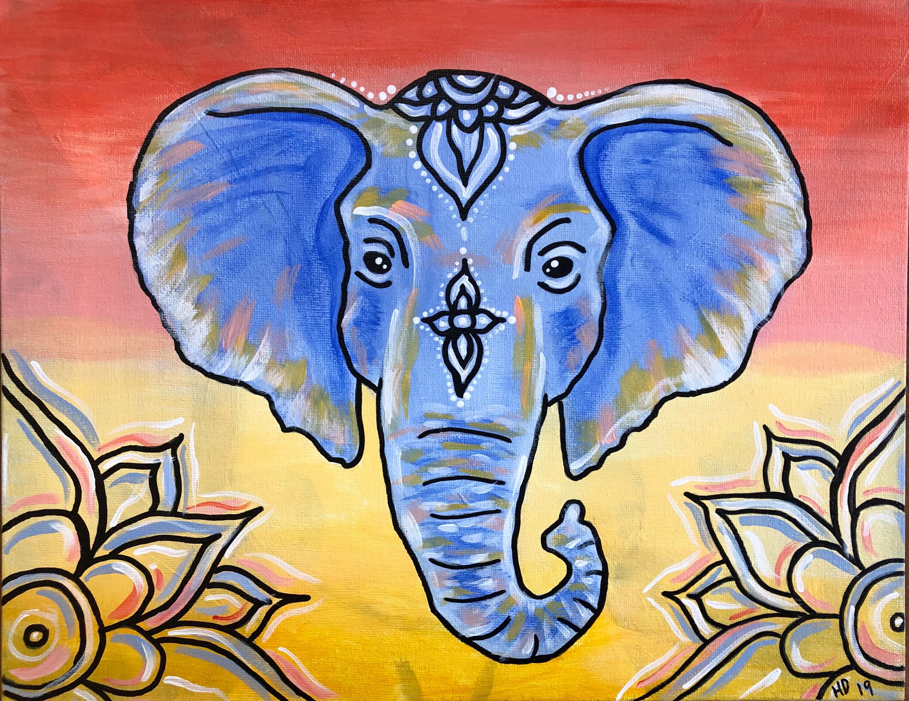 Colorful Elephant
