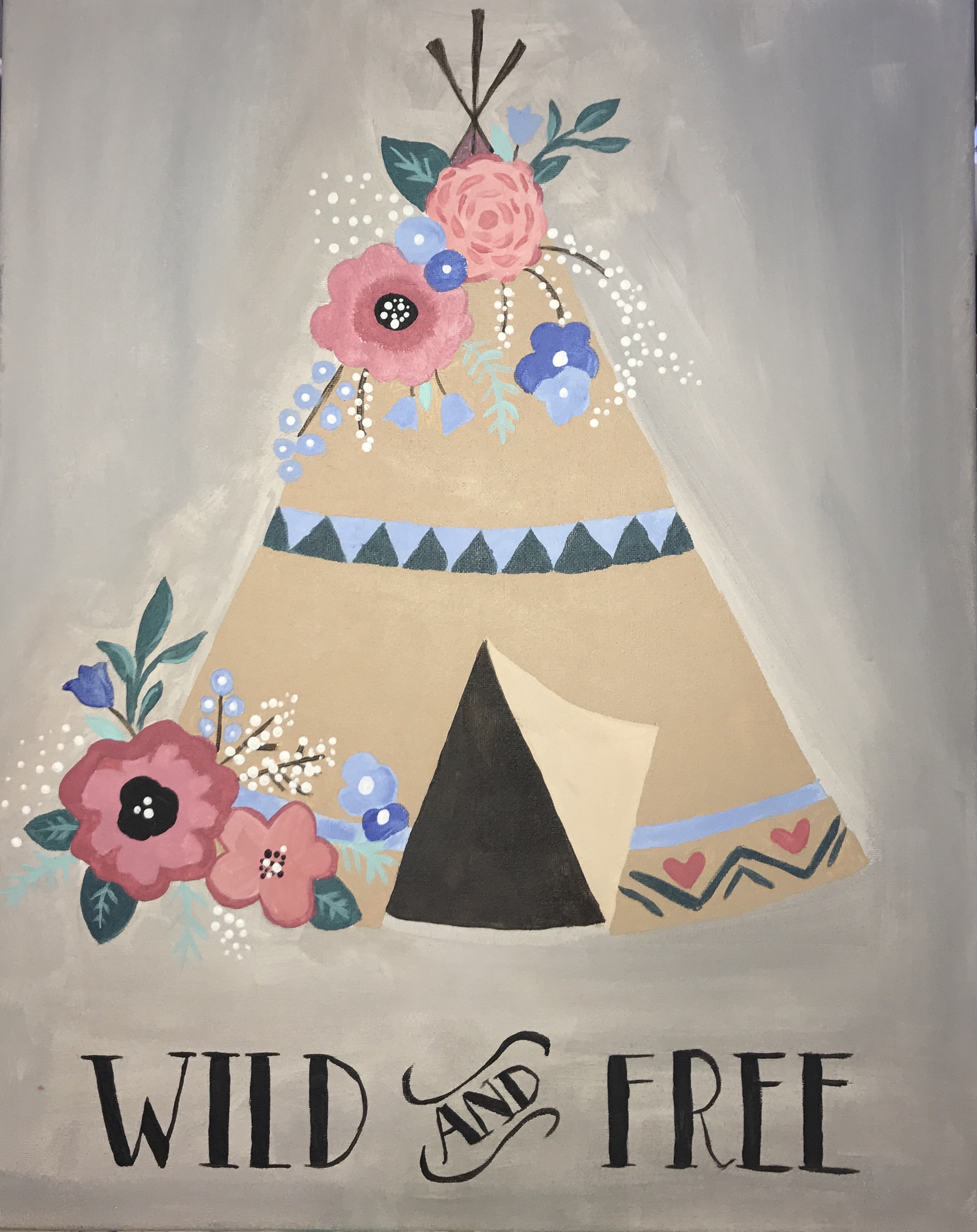 Wild and Free Teepee
