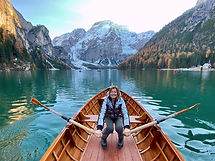 Viaggio e barca al Lago di Braies