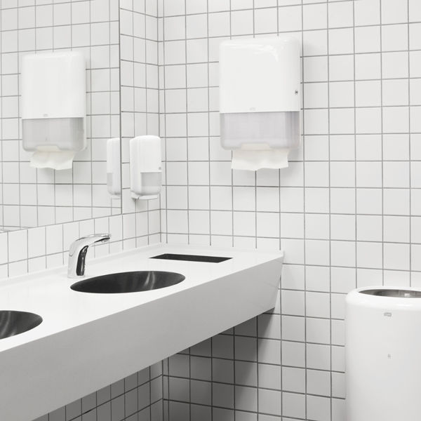 Miniaturbild: Tork Mini Spender für Zickzack und Lagenfalz Handtuch