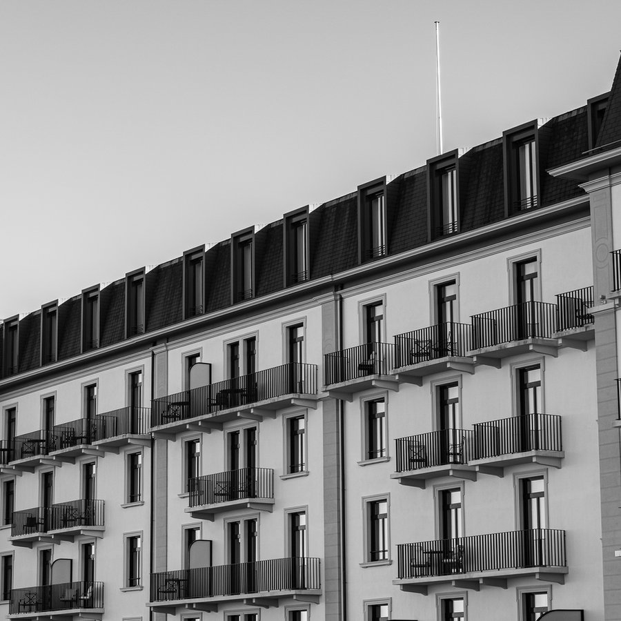 Black-and-white motif from Bürgenstock