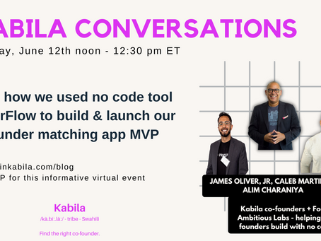 Come learn how we used FlutterFlow no code tool to build our co-founder matching app MVP