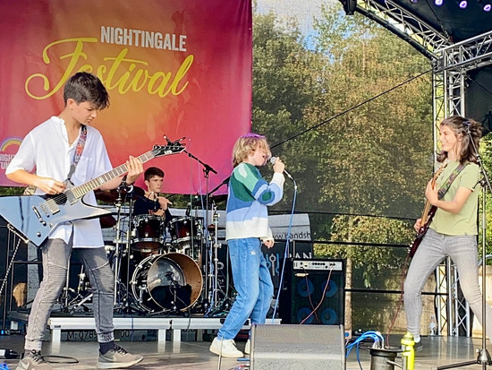 Artaca live at the Nightingale Festival