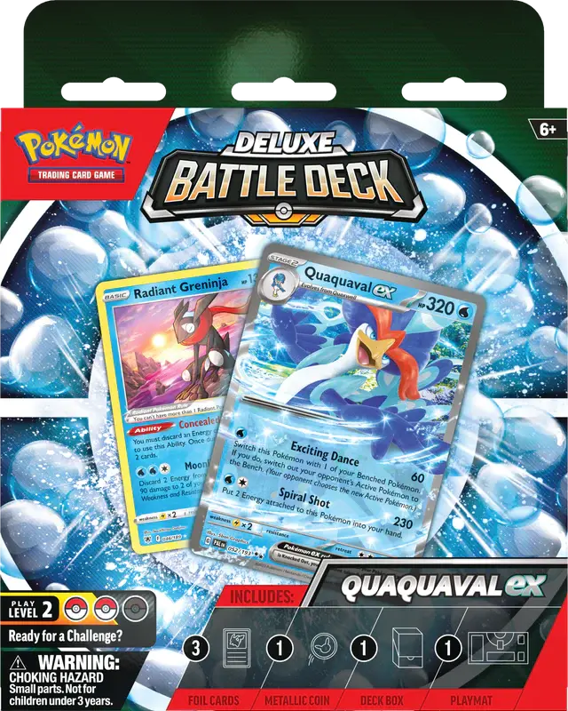 Pokemon Deluxe Battle Decks Quaquaval (Eng.)