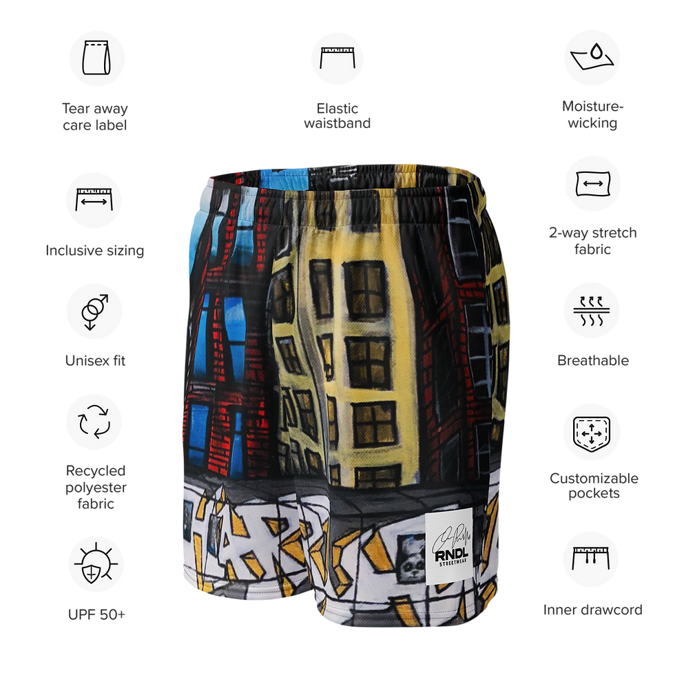 Thumbnail: HARLEM PANDA  - Mesh Shorts