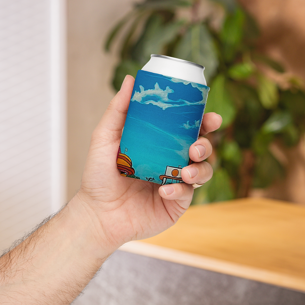 Thumbnail: SOUTH BEACH - Art Koozie