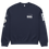 Thumbnail: LOST ANGELES 2 - Oversized Heavyweight Crewneck Sweatshirt ( DARK COLORS)