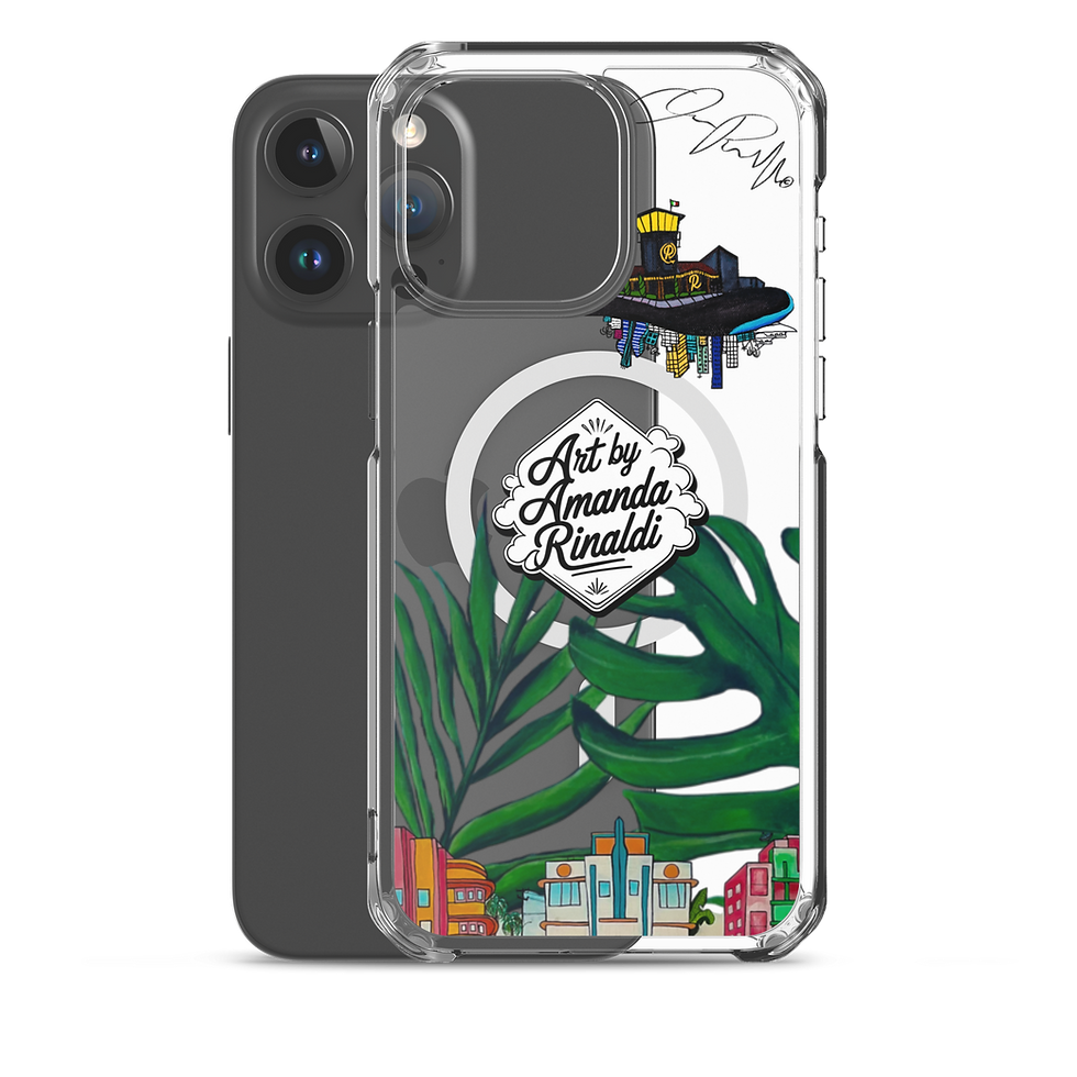 Thumbnail: SOUTH BEACH X RUNWAY - MagSafe® clear case for iPhone®