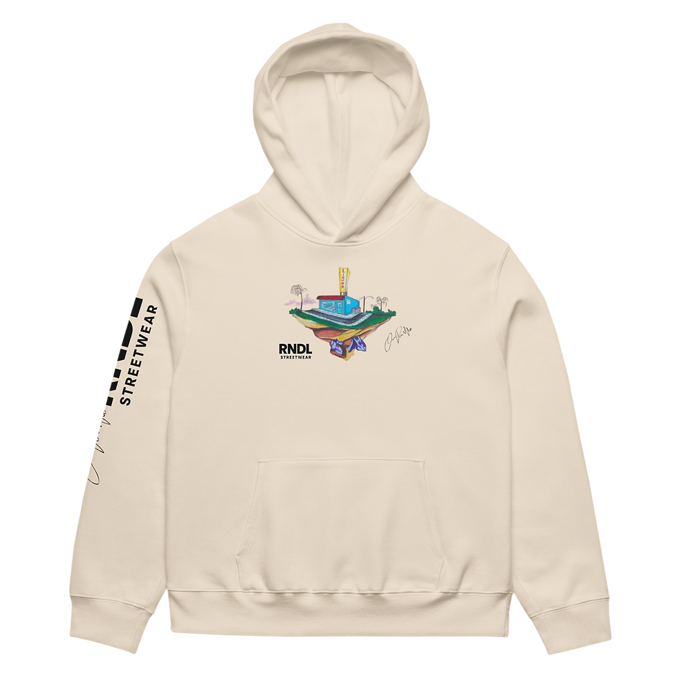 Thumbnail: LIQUOR STORE BLUES - Oversized heavyweight hoodie